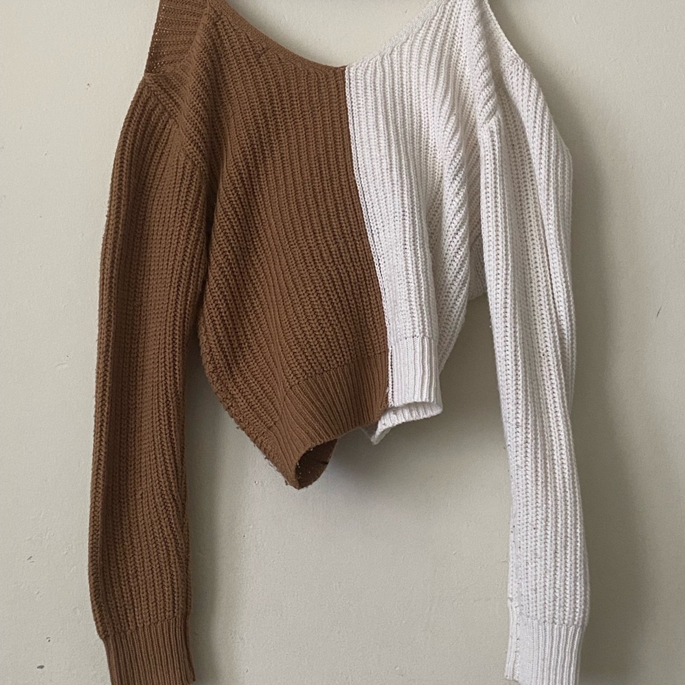 Item 13 Almost Famous Off The Shoulder Sweater - Picture 3 of 3
